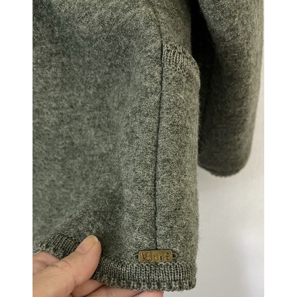 Vintage Boos Loden Green Jacket Made In Austria 100% Wool Trachten - Picture 6 of 9